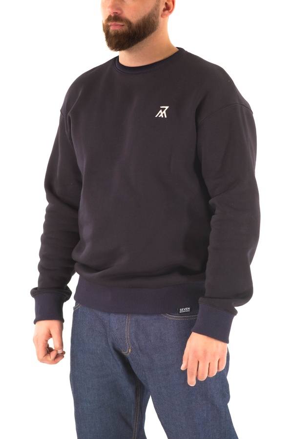 Sweatshirt 7M Oversize, Темно-синій, XL