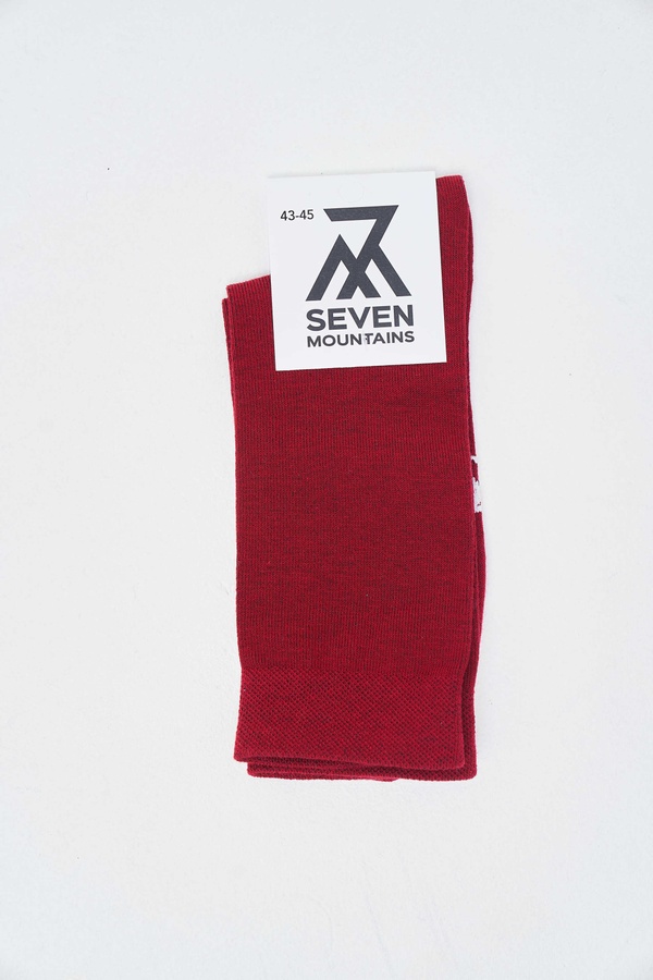 Шкарпетки класичні, Бордовий, 43-45