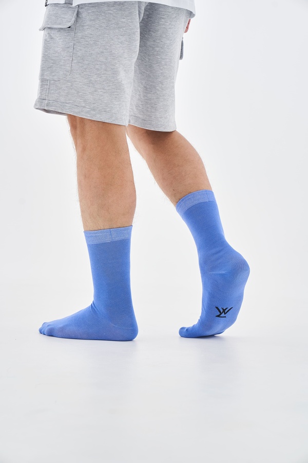 Шкарпетки класичні, Світло Синій, 43-45