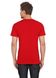 Pattern Circle Black T-Shirt / Red, Black-Red, S