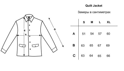 Quilt Jacket, Темно-синій, S