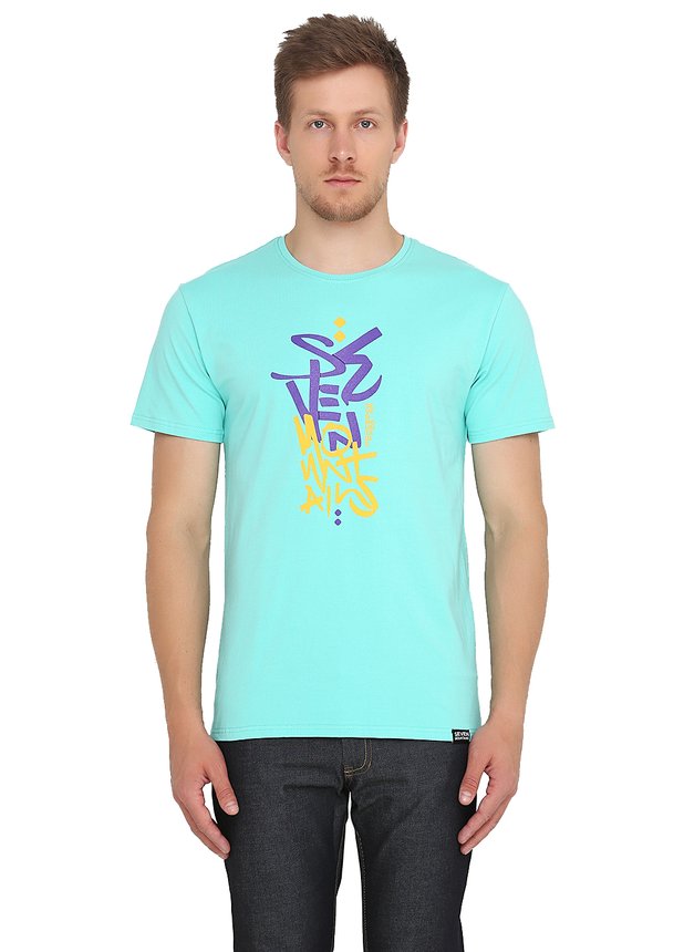 Bold Plain Whhite T-Shirt/Coral, М'ятний, S