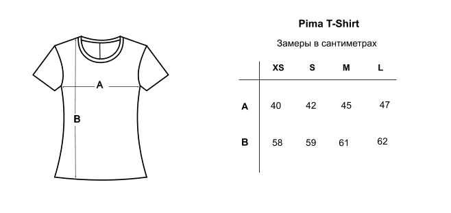 Basic Pima, Сірий меланж, XL