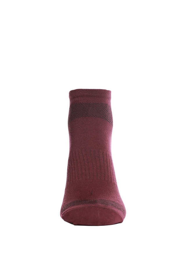 Короткі шкарпетки, Бордовий, 43-45