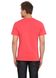 Pattern Circle Black T-Shirt / Red, Кораловий, S