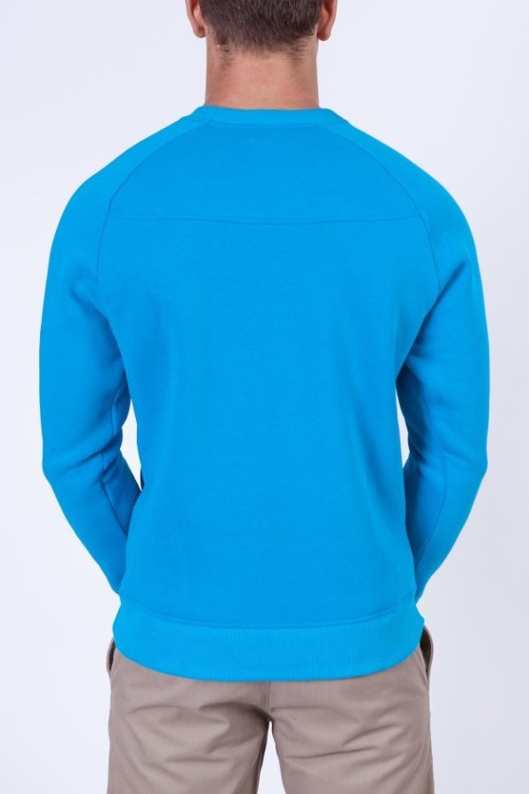 HP Sweatshirt, Блакитний, M