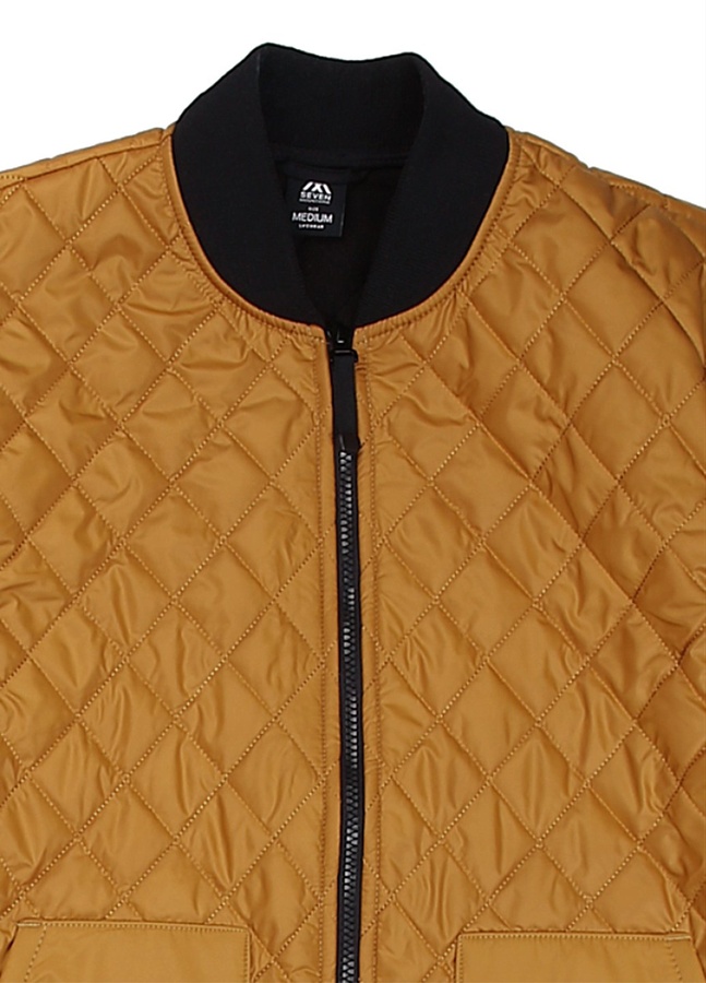 Стеганная куртка Quilt Jacket MA-1, Горчичный, S