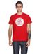 Oriehtall Holftoned Red T-Shirt Black, White-Red, S