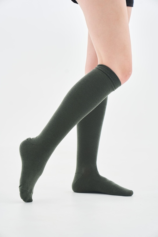 Woman Gaiters Socks, Темний Хакі, 40-42
