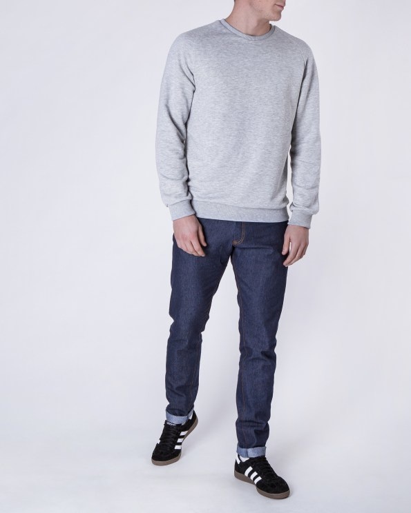Sweatshirt Classic / grey melange, Сірий меланж, XL