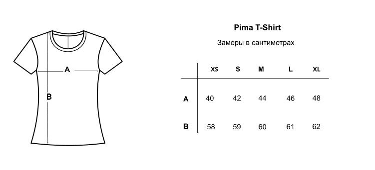Basic Pima, М'ятний, XL