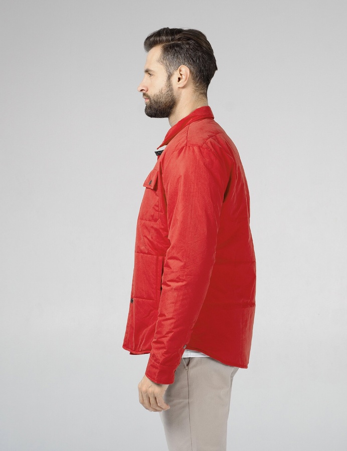 Куртка - рубашка , Красный, M