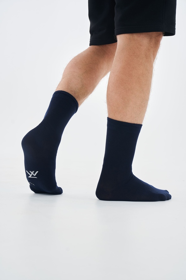 Шкарпетки класичні, Темно-синій, 40-42