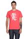 Hallftoned T-Shirt, White-Coral, S