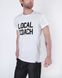 LocalCoach T-Shirt / Grey Melange, Білий, S