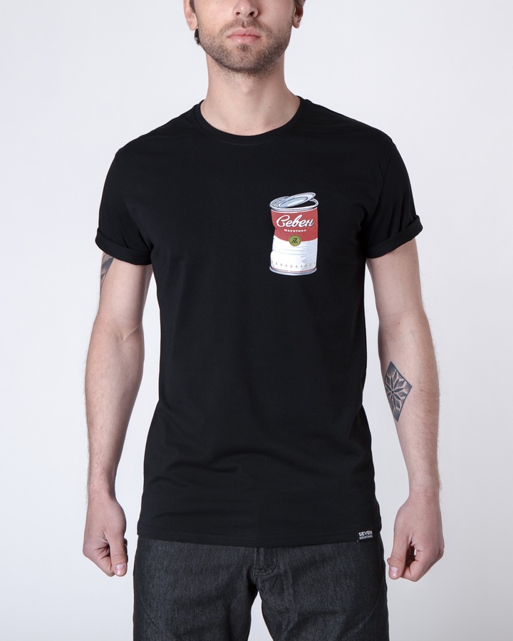 Campbell T-Shirt, Черный, S