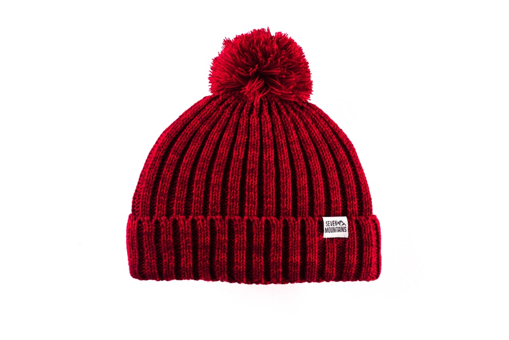 Pom Hat, Красный, one size