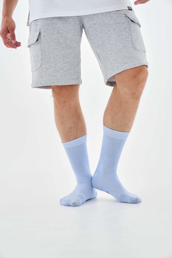 Шкарпетки класичні, Блакитний, 43-45