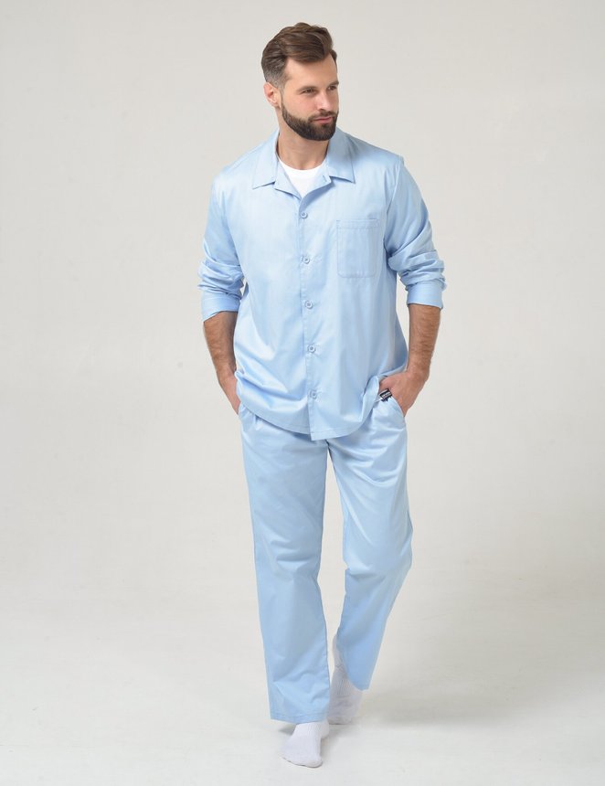 Pajamas, Темно-голубой, L/XL