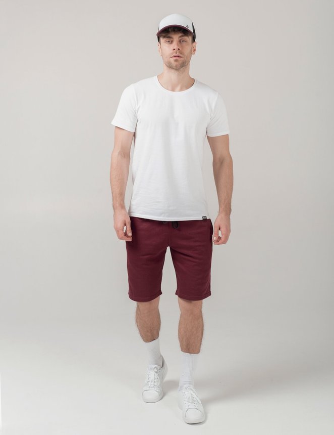 Knit shorts classic, Бордовый, S/M