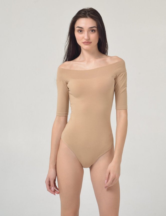 Shoulders bodysuit, Визон, M