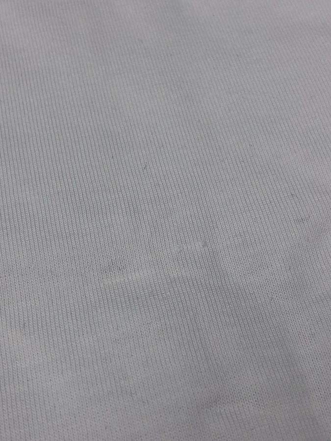 Базова футболка з надщільної бавовни - Білий, Білий, L