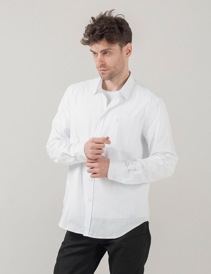 Classic Shirt, Білий, M
