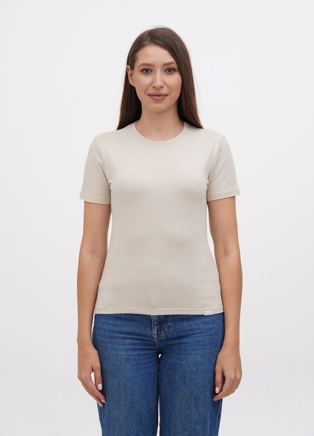 Basic T-shirt EL, Світло-сірий, XL