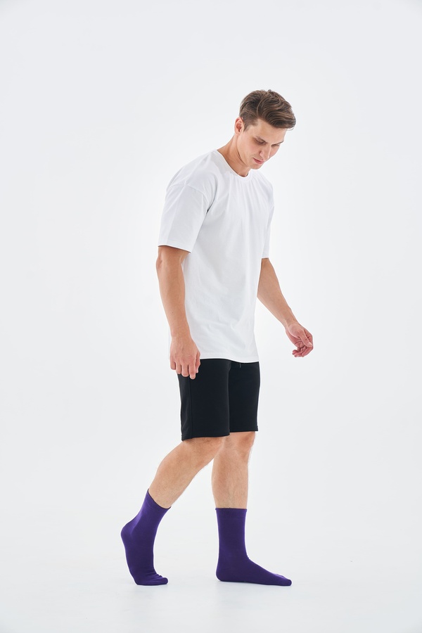 Шкарпетки класичні, Фіолетовий, 40-42