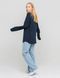 Long Sleeve Oversize Light, Navy, S/M