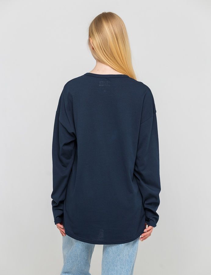 Long Sleeve Oversize Light, Navy, S/M