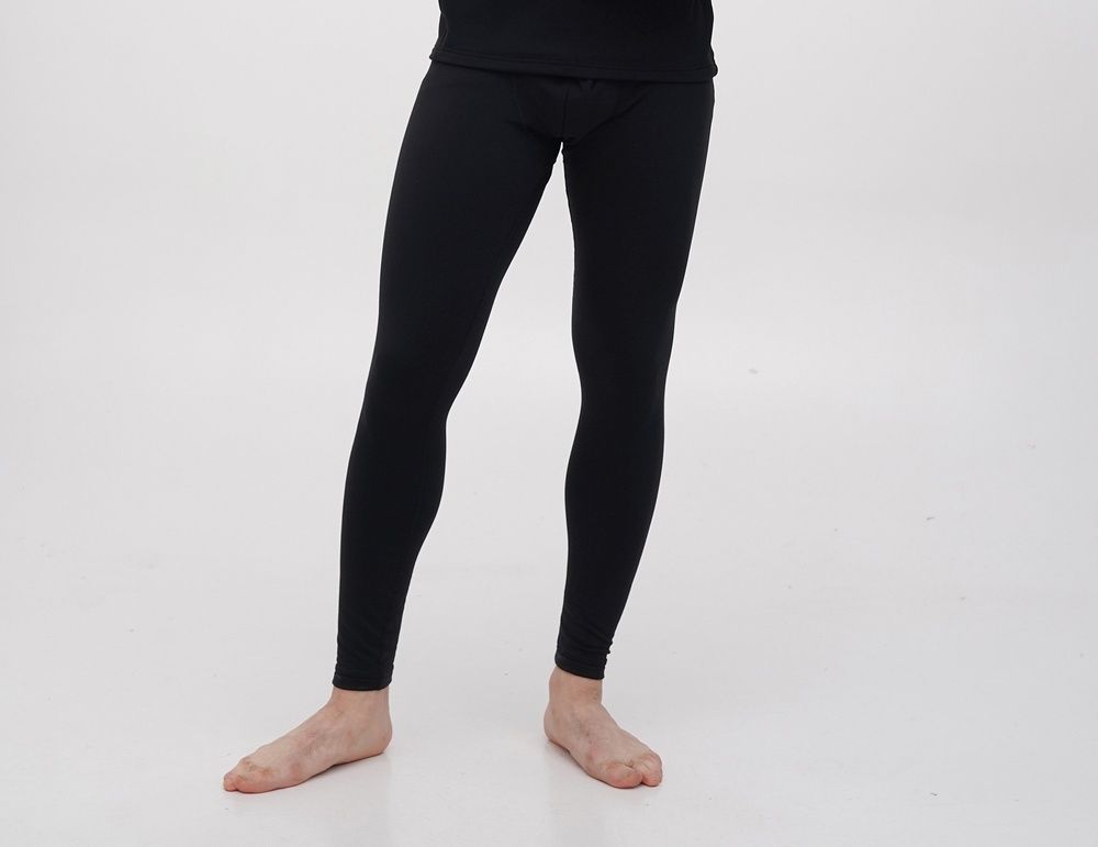 Термоштаны с ионами серебра, Черный, S/M