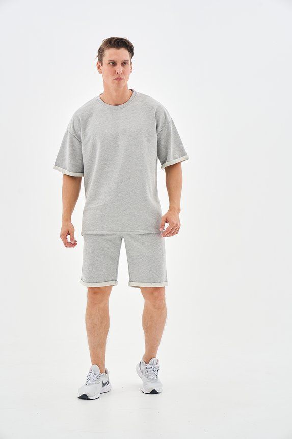 Комплект French Terry, Серый меланж, L/XL