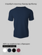 Test Basic T-shirt Cotton, Темно-синий, S