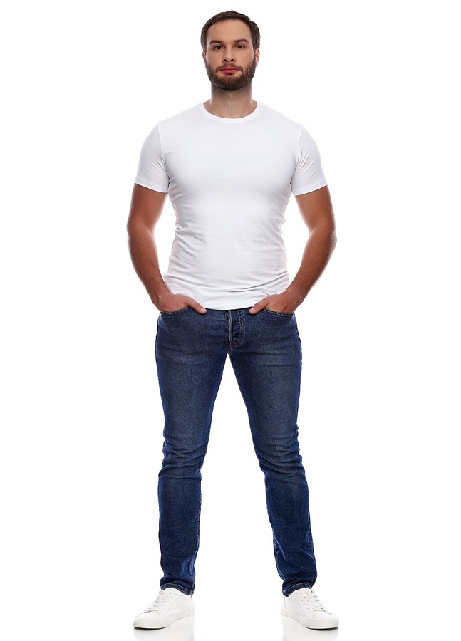 Basic T-Shirt EL, Белый, S