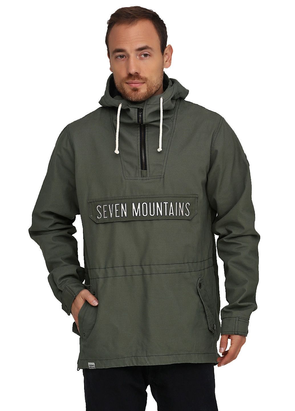 ᐉ Купити чоловічі Весна/Осінь Canvas Anorak A01 Хакі S — Київ