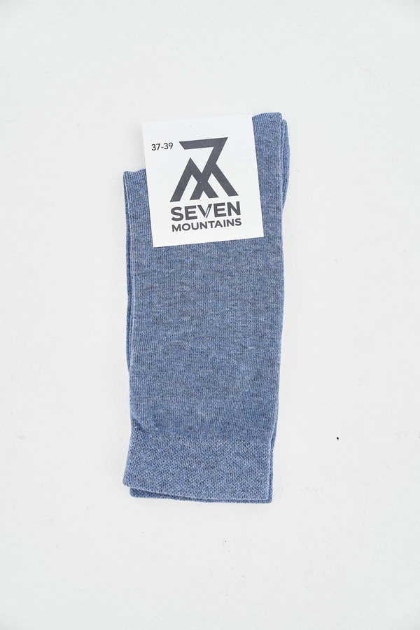 Woman Classic socks, Синий Меланж, 37-39