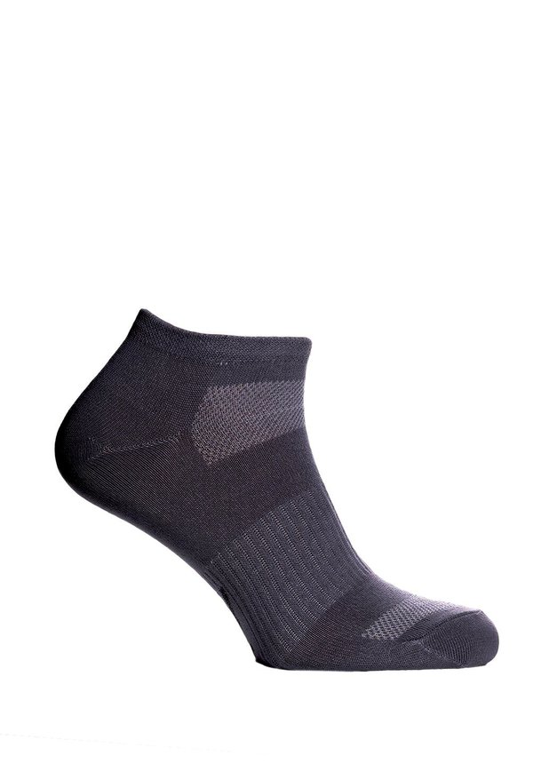Короткие носки, Тёмно-серый, 40-42