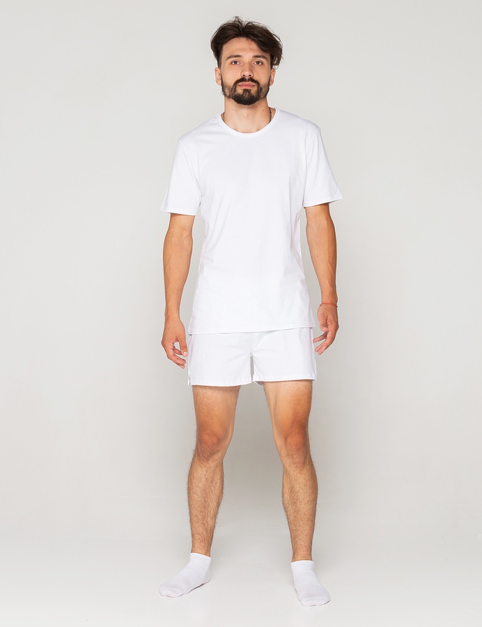Organic Boxer Shorts, Білий, S/M