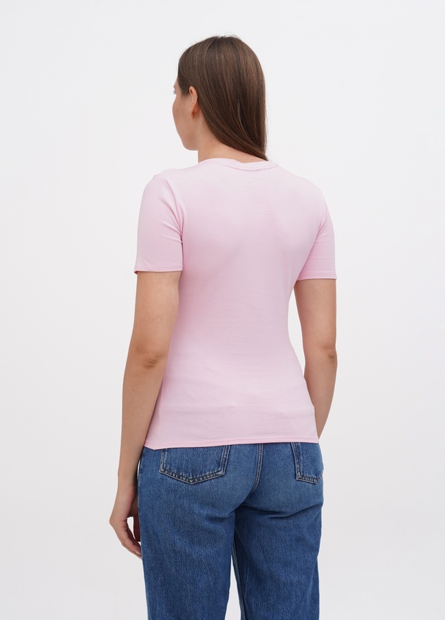 Basic T-shirt EL, Розовый, L