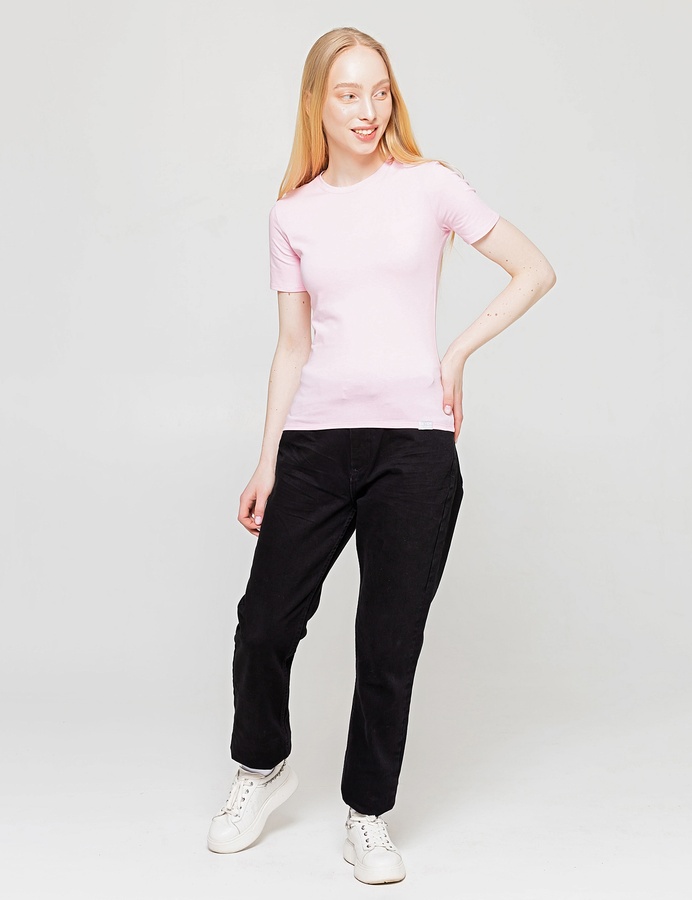 Basic T-shirt EL, Розовый, S