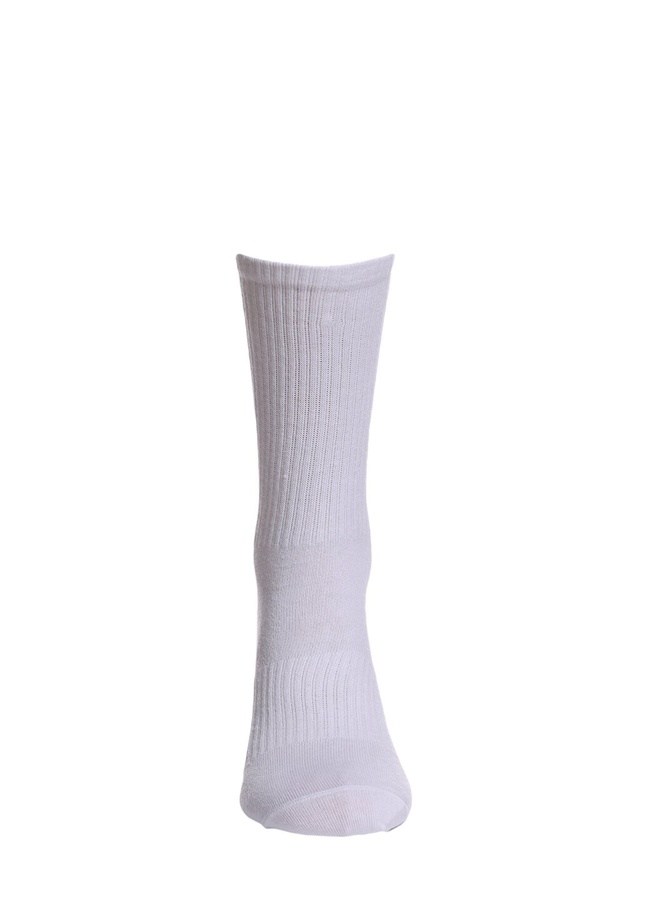 Ribbed socks, Белый, 36-38