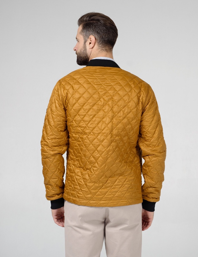 Стьобана куртка Quilt Jacket MA-1, Гірчичний, M