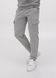 Трикотажні штани - карго на флісі - Сірий меланж, Сірий меланж, 2XL/3XL