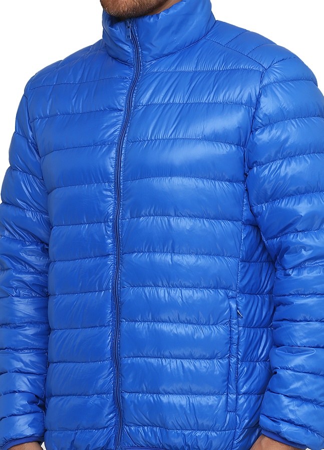 Light Down Jacket, Блакитний, S