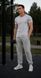 Basic polyester T-shirt, Grey, S