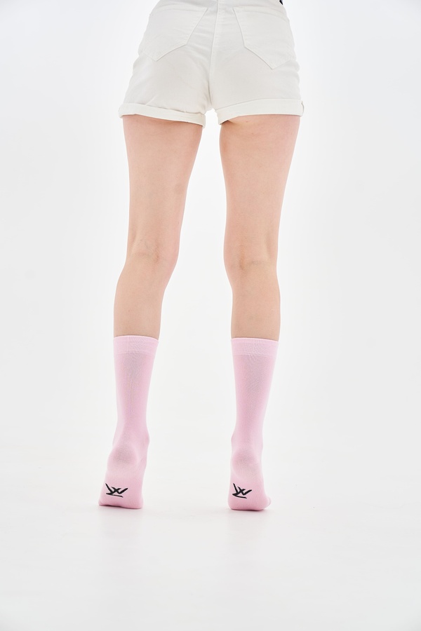 Woman Classic socks, Рожевий, 37-39