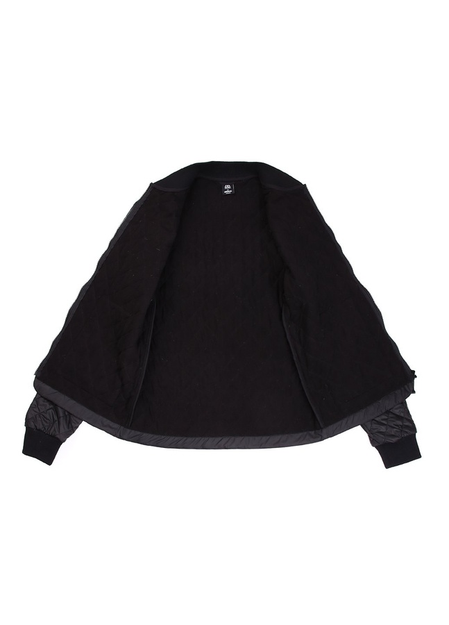 Стьобана куртка Quilt Jacket MA-1, Чорний, M