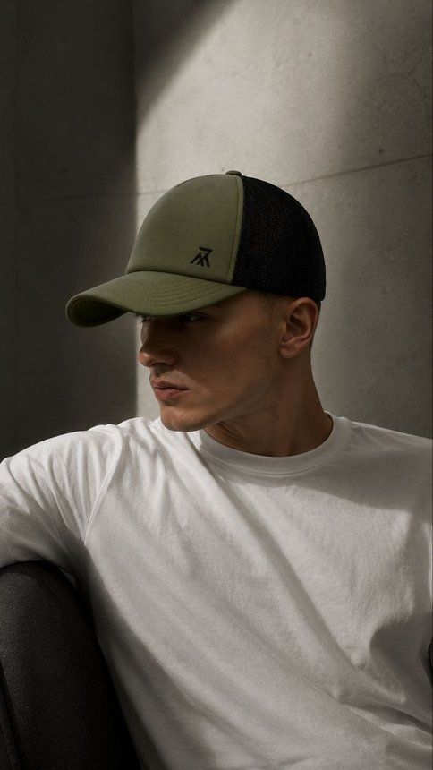 Trucker Cap 7M, Хаки, one size