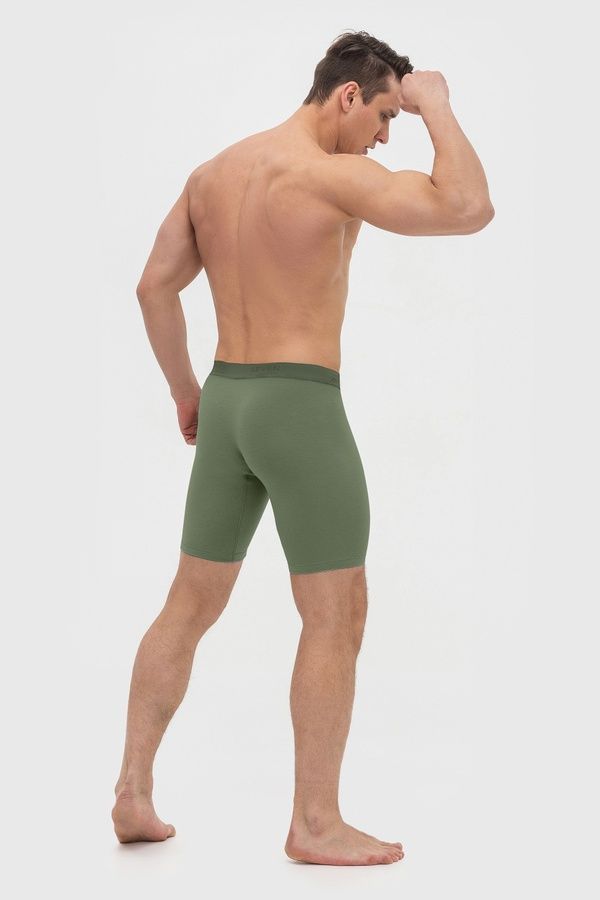 Подовжені боксери з буку - Modal, Зелений, S/M